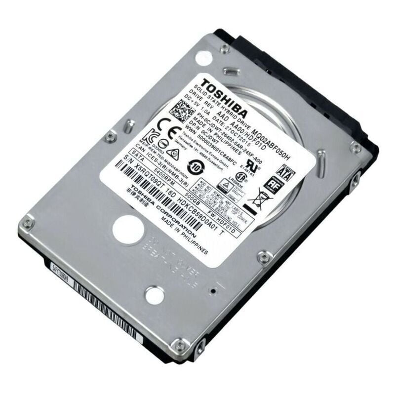 500GB 5.4K RPM SATA 6GBPS SSD