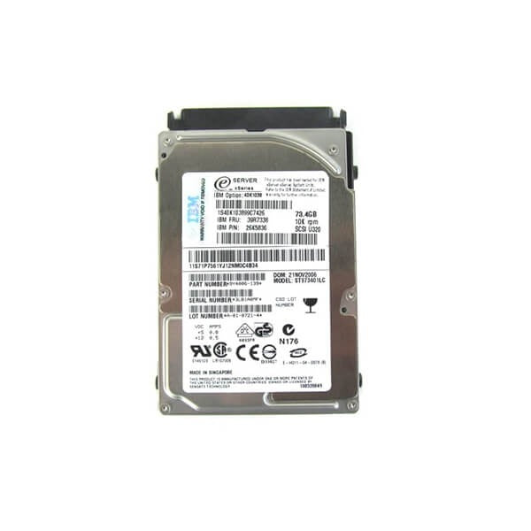 IBM 900GB 10K RPM SAS-6GBPS G3 Hot Swap Hard Drive With Tray