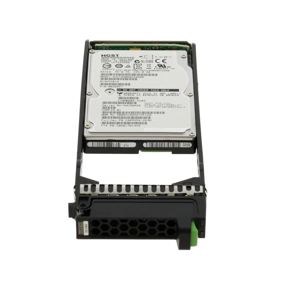 34043704 FUJITSU DX S3 600GB SAS HDD 6G 10K 2.5in