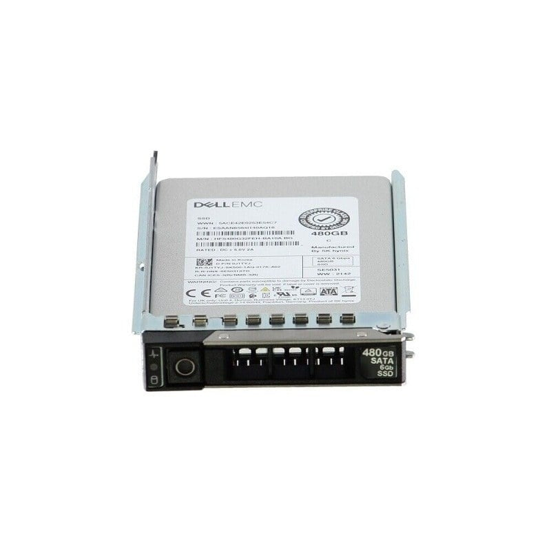 Dell 480GB SATA 6GBPS Mixed Use 512e Hot Plug Hybrid Carrier for Server