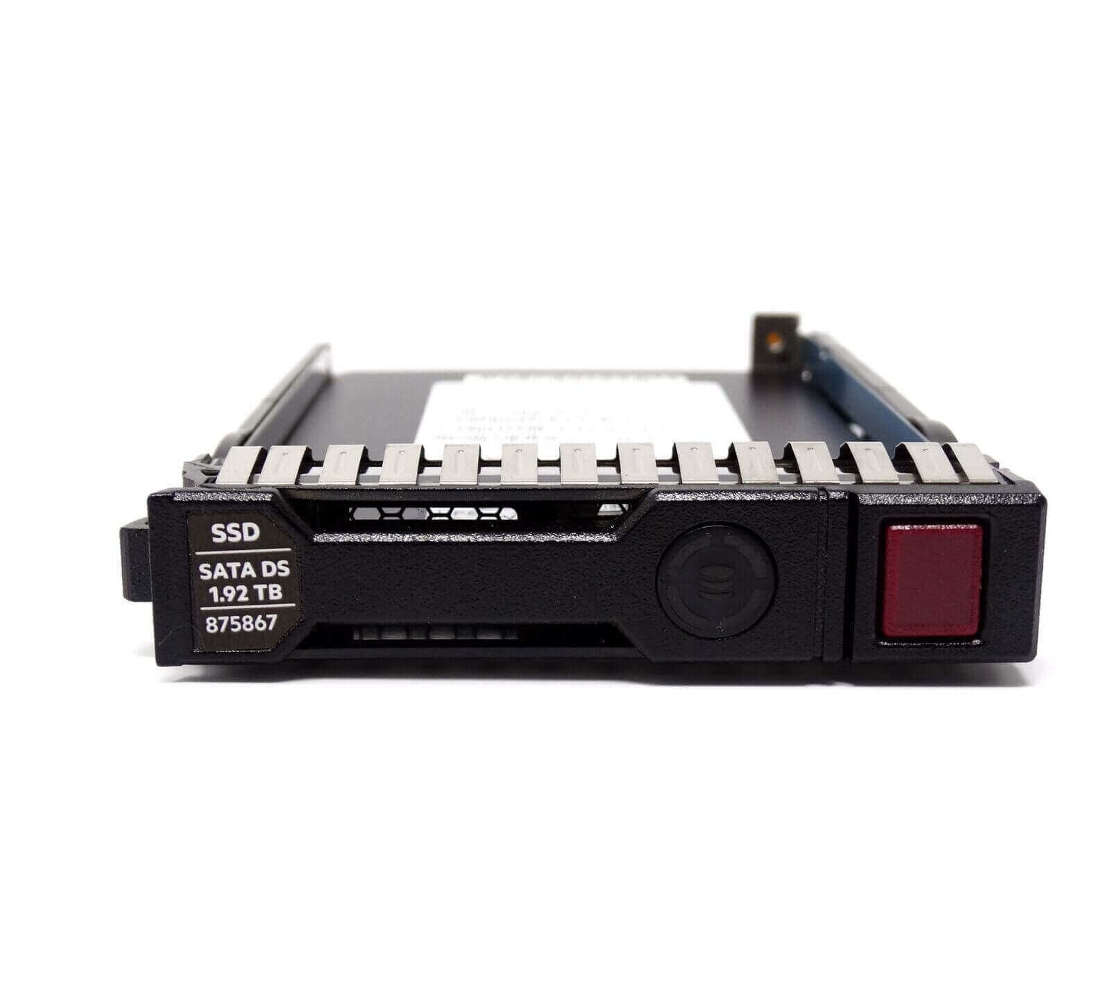 HPE 1.92TB Solid State Drive SATA-6GBPS Read Inten SFF Smart Carrier