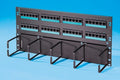 Clarity 6 hinged 48-port panel with lower cable management panel - Cat 6 - 19 in x 8.75 in