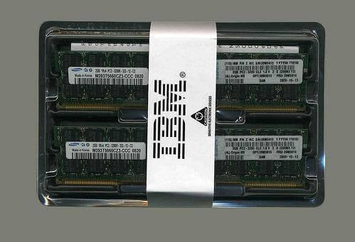 IBM 8GB 1X8GB 1333MHz Pc3-10600 240-Pin Dual Rank X8 Cl9 Ecc Registered DDR3 Vlp SDRAM Rdimm 1.35volt IBM Memory For