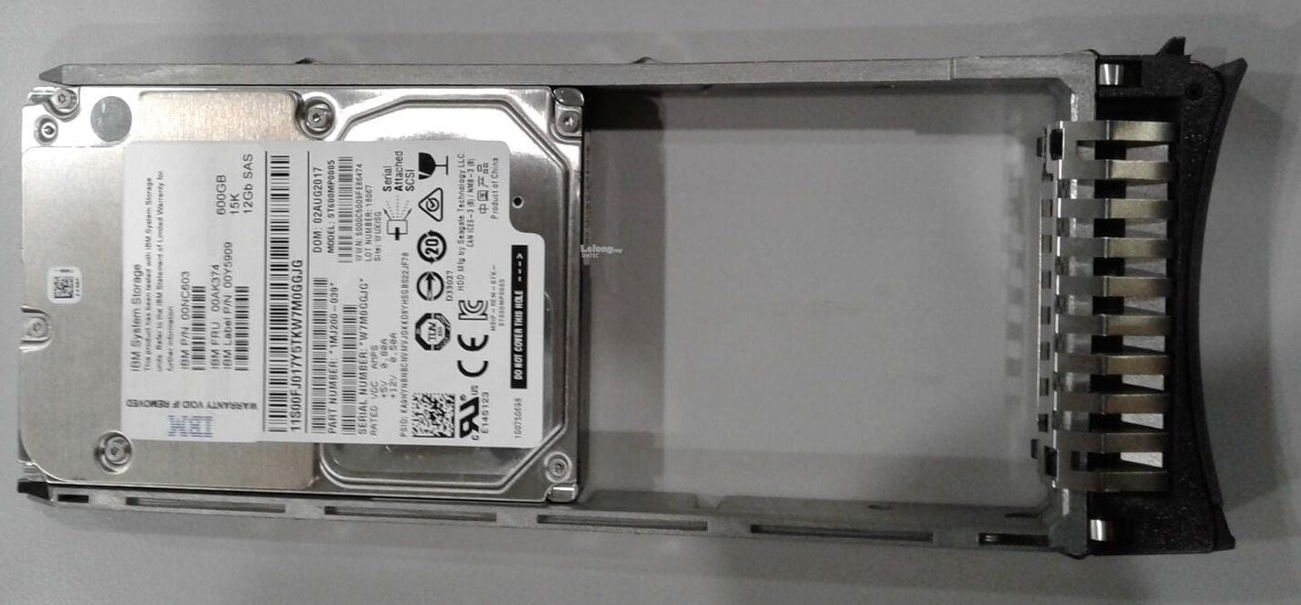IBM 600GB 15 K RPM SAS 12GBPS Hard Drive